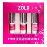 Zola Brow & Lash Protein Reconstruction System (3 x10ml)